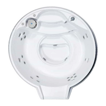 Cardinal 7' Round Luxury Spillover Inground Spa | 25 Jets