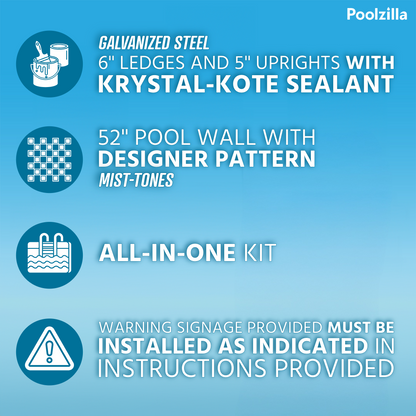 Easten Above Ground Pool Kit