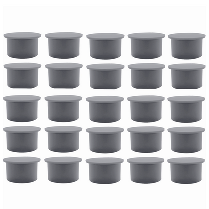Poolzilla Gray Pool Safety Fence Hole Cover (25 Pack / 50 Pack)