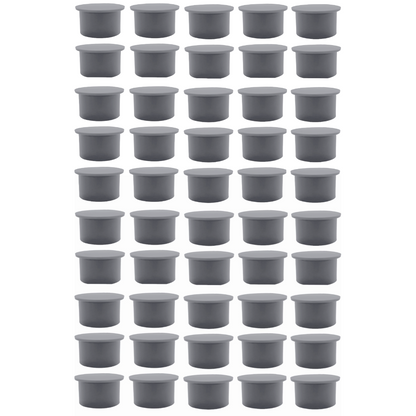 Poolzilla Gray Pool Safety Fence Hole Cover (25 Pack / 50 Pack)
