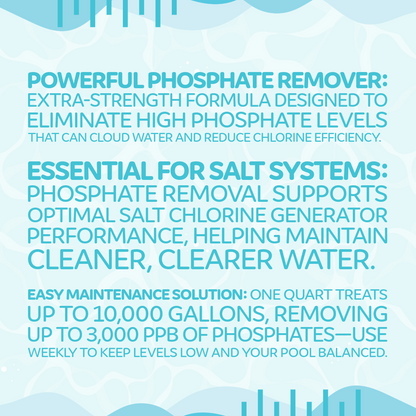 Pool Season 1 qt Bottle Phosphate Control