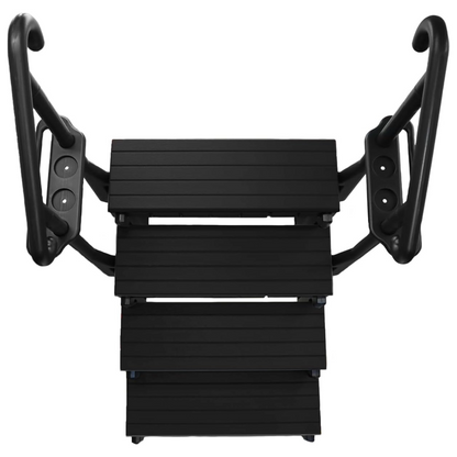 Confer Signature 4-Step Spa Stair | Black