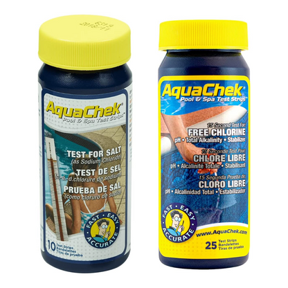 AquaChek Salt System Test Kit | 10 Salt & 25 Multi-Test Strips