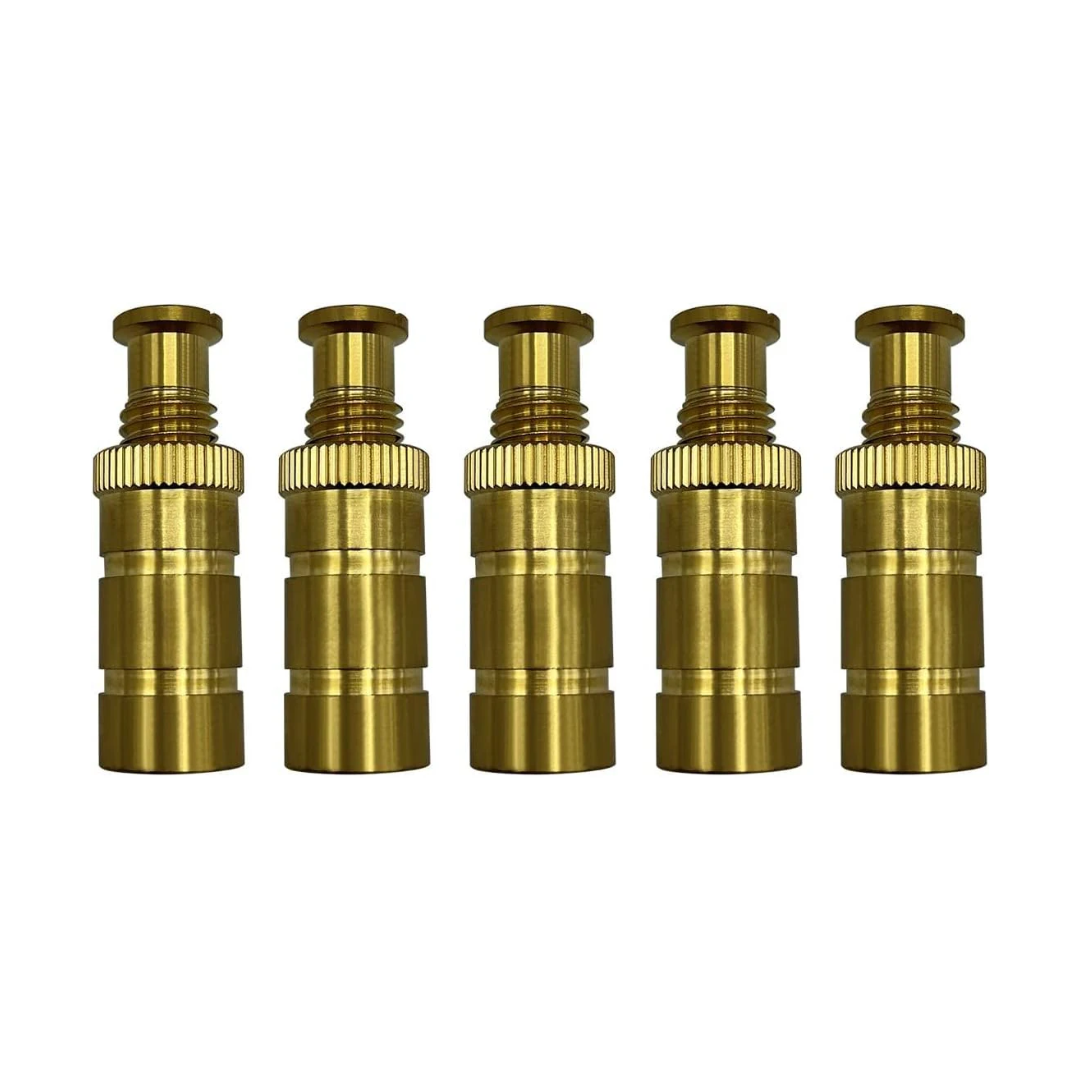Poolzilla Pool Safety Cover Brass Anchors for Concrete and Pavers - Universal Fit