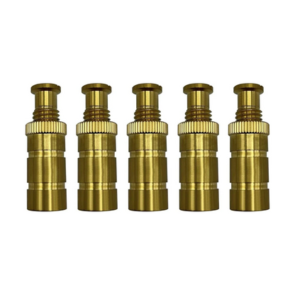 Poolzilla Pool Safety Cover Brass Anchors for Concrete and Pavers - Universal Fit