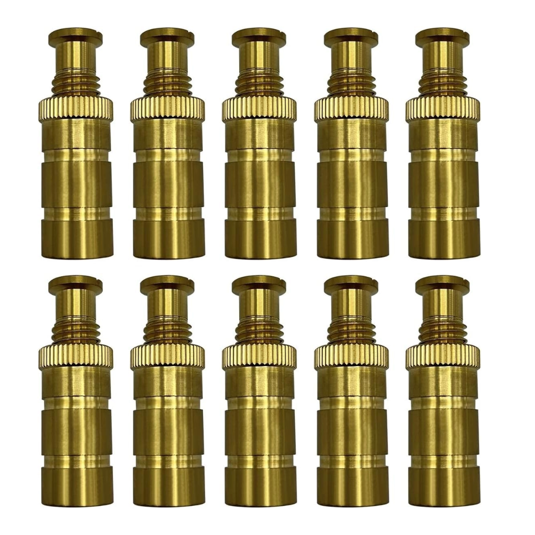 Poolzilla Pool Safety Cover Brass Anchors for Concrete and Pavers - Universal Fit