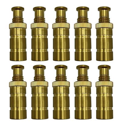 Poolzilla Pool Safety Cover Brass Anchors for Concrete and Pavers - Universal Fit