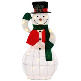 Kurt S. Adler 36“ LED Light-Up Animated Snowman Lawn Décor