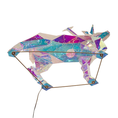 Kurt S. Adler 35.4“ Lighted Magical Iridescence Holographic Reindeer