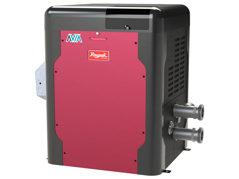 Raypak P-R404A-EN-C Low NOx Avia Natural Gas Heater 0-10000 Ft. Elevation | 399K BTU | 018033