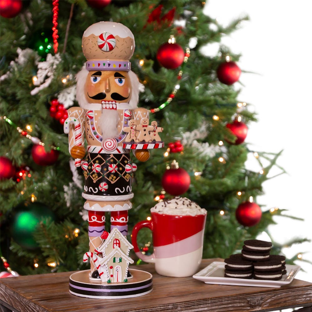 Kurt S. Adler 16“ Gingerbread Nutcracker