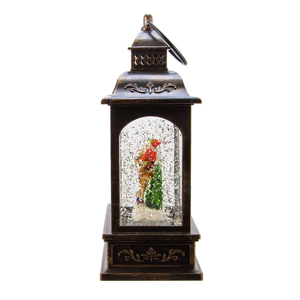 Kurt S. Adler 9“ Santa LED Lantern With Motion
