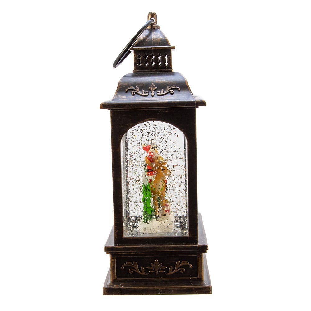 Kurt S. Adler 9“ Santa LED Lantern With Motion