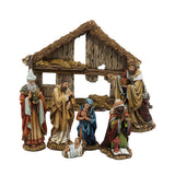 Kurt S. Adler Nativity Set With Stable, 7-Piece Set