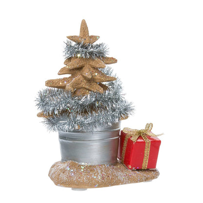 Kurt S. Adler 10“ Fabriché™ Beach Santa, 2-Piece Set