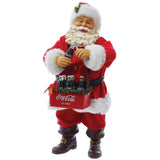 Kurt S. Adler 10.5“ Fabriché™ Coca-Cola® Santa Opening A Coke