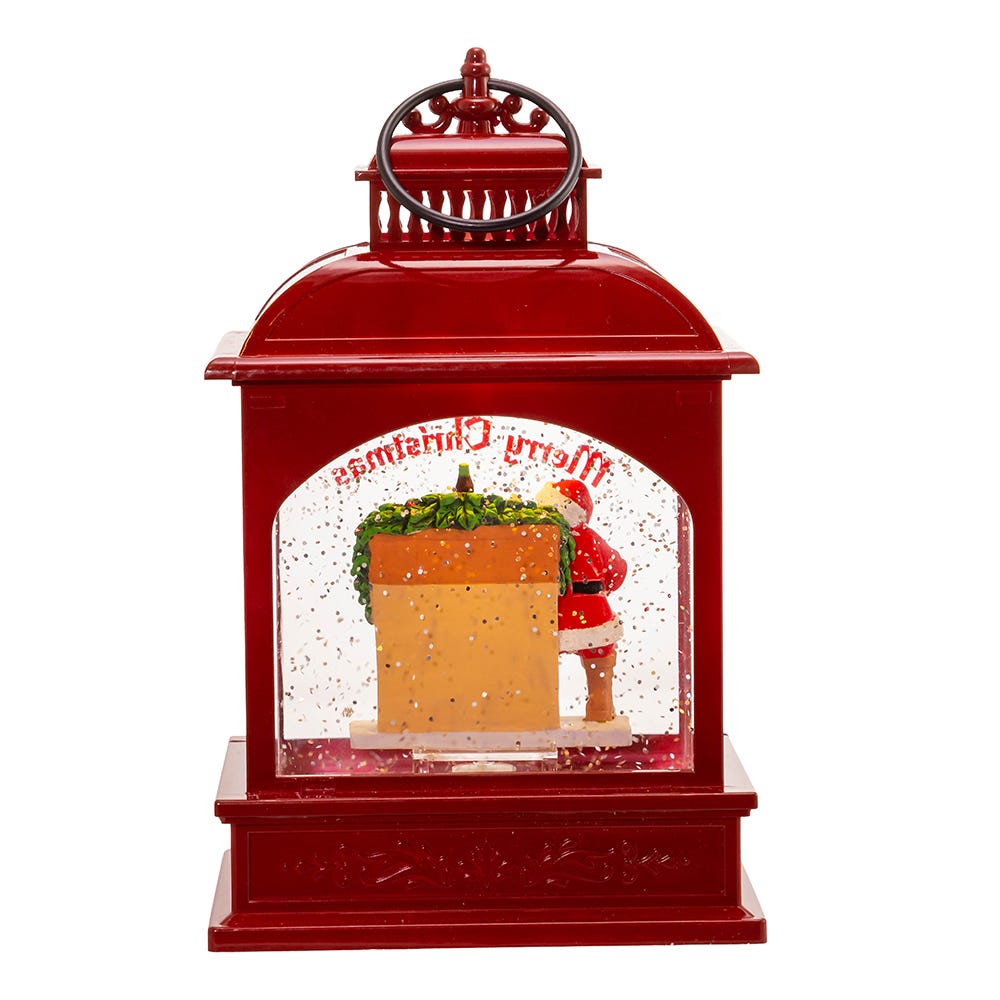 Kurt S. Adler 9“ Coca-Cola® Battery-Operated LED Santa Lantern