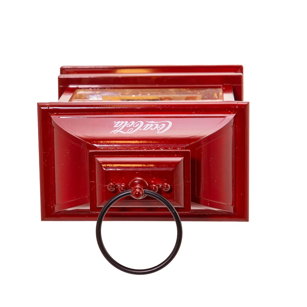 Kurt S. Adler 9“ Coca-Cola® Battery-Operated LED Santa Lantern