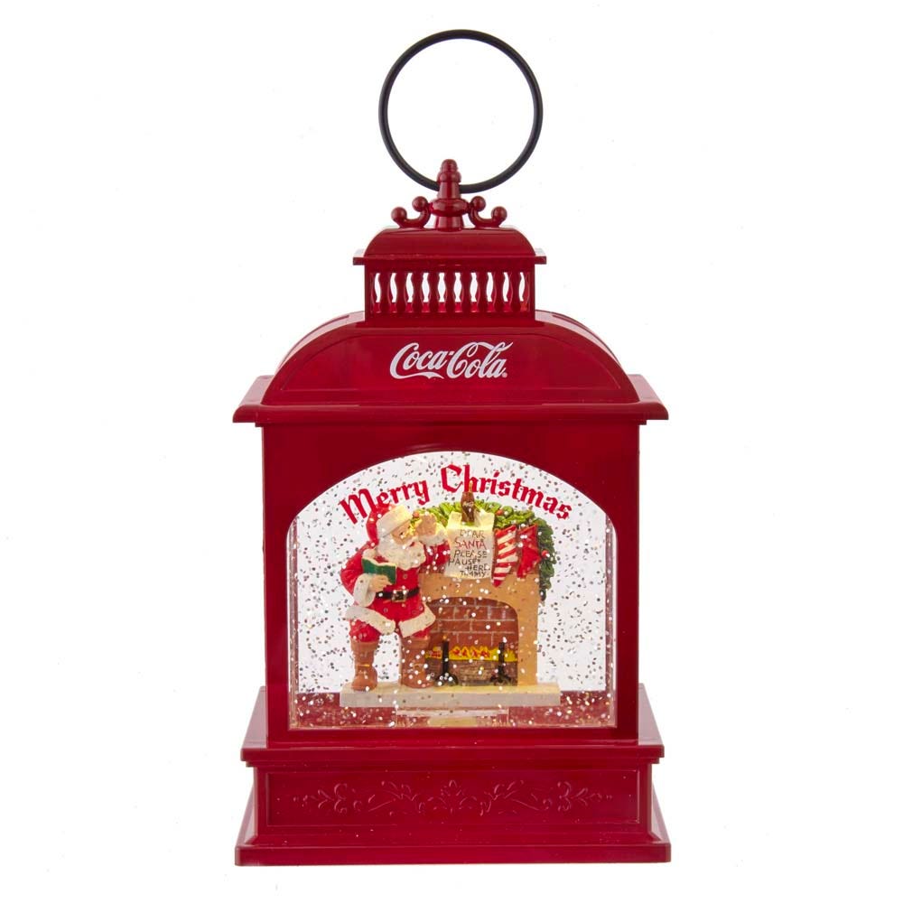 Kurt S. Adler 9“ Coca-Cola® Battery-Operated LED Santa Lantern