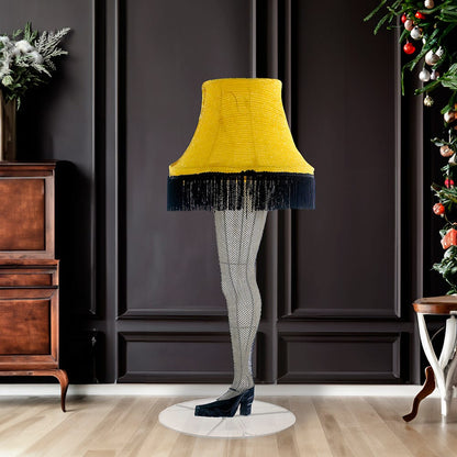 Kurt S. Adler 28“ A Christmas Story™ Leg Lamp Lighted Tinsel Lawn Décor