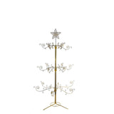 Kurt S. Adler 4' Un-Lit Gold Metal Tree
