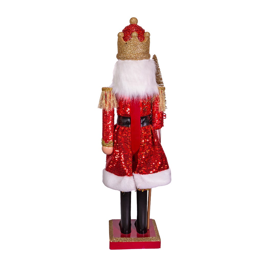 Kurt S. Adler 24“ Red and Gold King Nutcracker