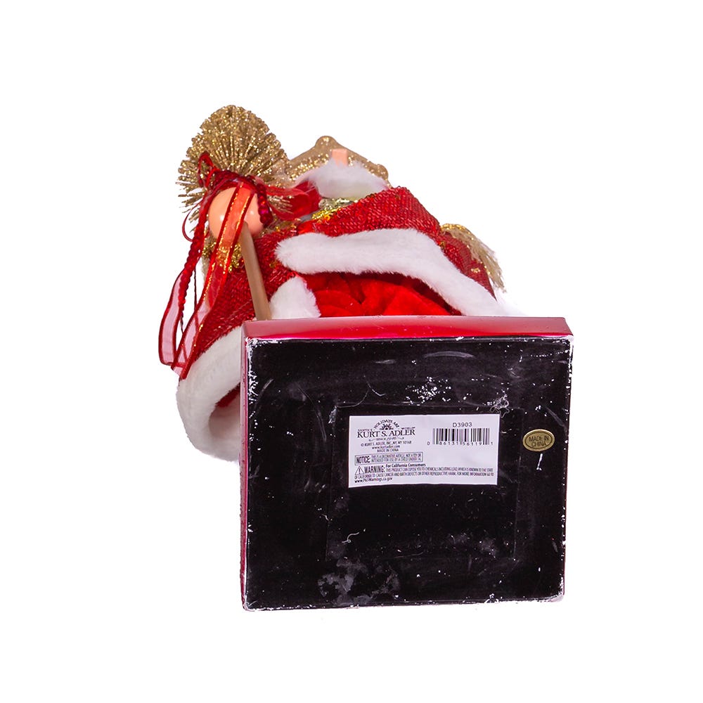 Kurt S. Adler 24“ Red and Gold King Nutcracker
