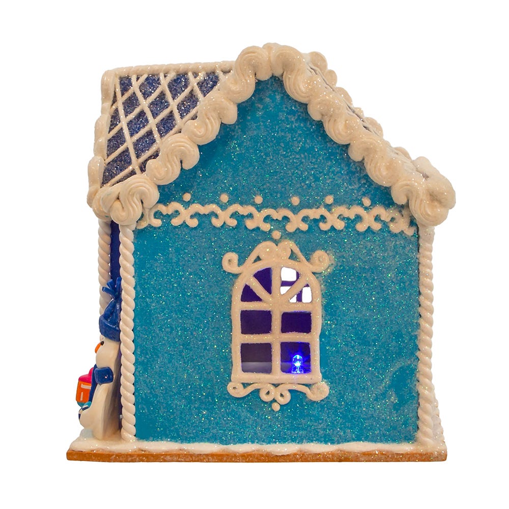 Kurt S. Adler 7“ Battery Operated LED Claydough Hanukkah Table Piece