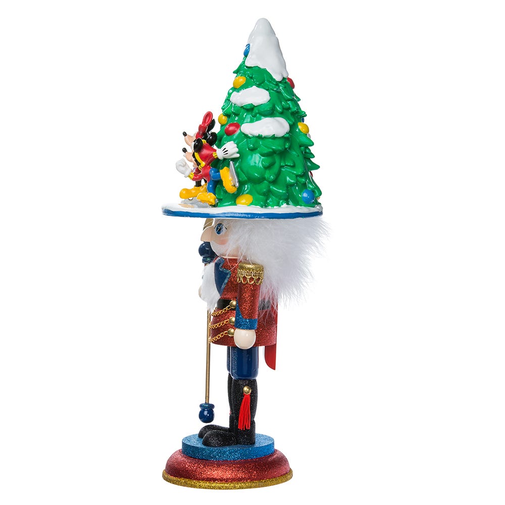 Kurt S. Adler 16.25“ Disney© Mickey and Minnie Mouse Ice Skating Hollywood™ Nutcracker