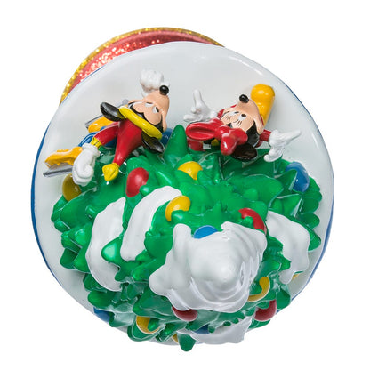 Kurt S. Adler 16.25“ Disney© Mickey and Minnie Mouse Ice Skating Hollywood™ Nutcracker