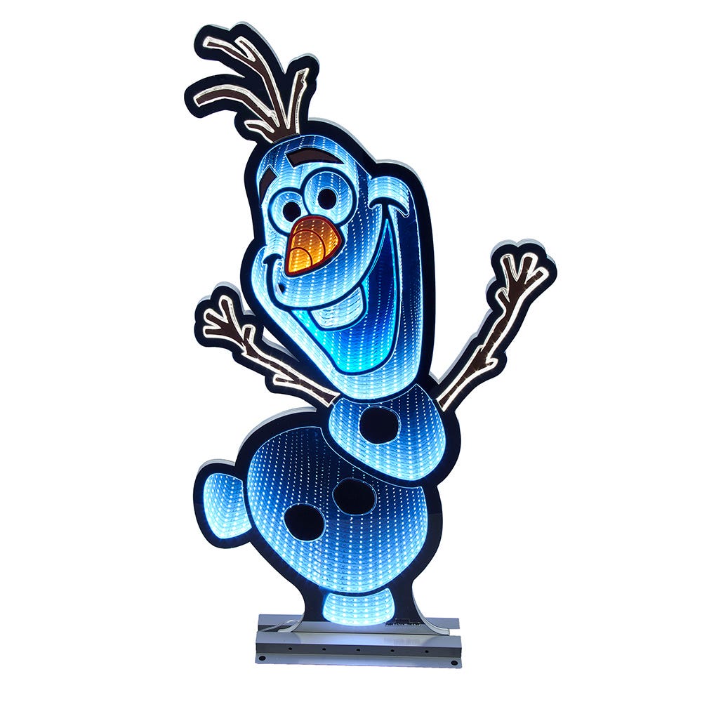 Kurt S. Adler 35.4“ Disney© Dancing Olaf Outdoor Infinity Light