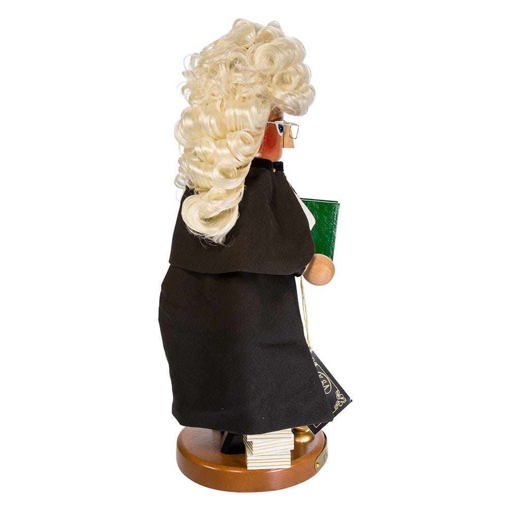 Kurt S. Adler 17“ Steinbach Barrister Nutcracker