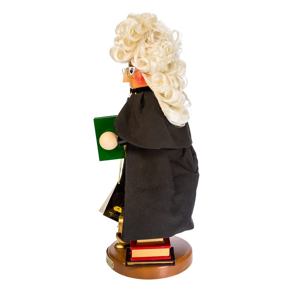 Kurt S. Adler 17“ Steinbach Barrister Nutcracker