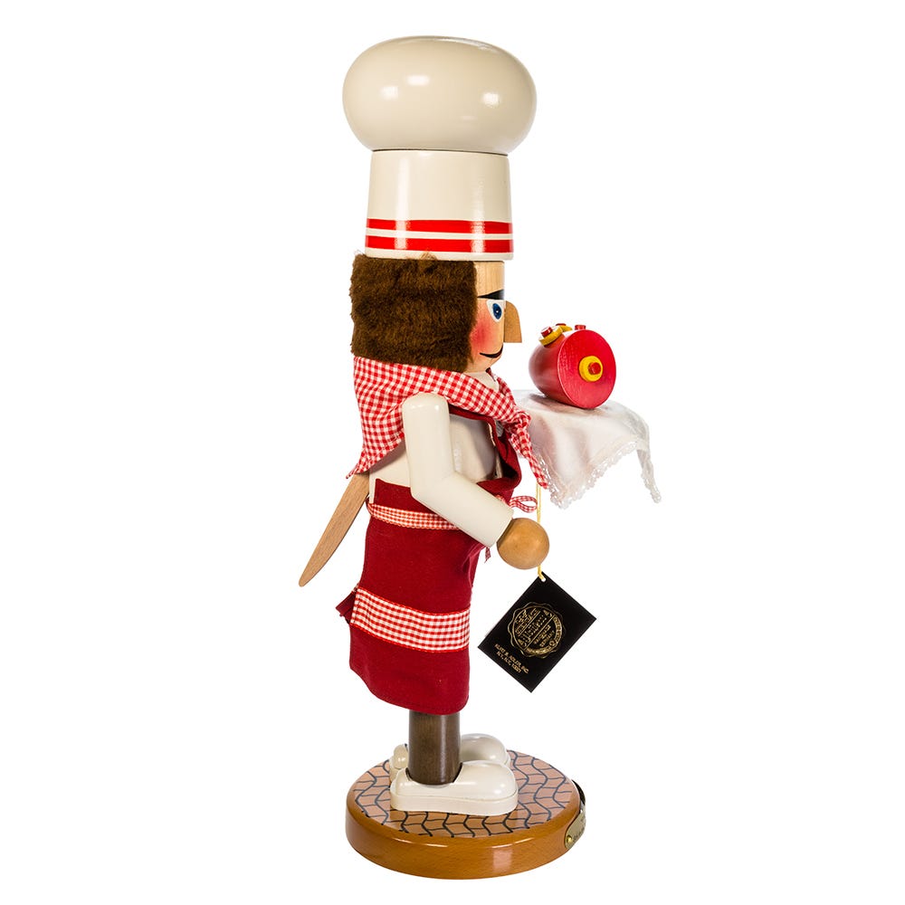 Kurt S. Adler 19“ Steinbach Santa Chef Nutcracker