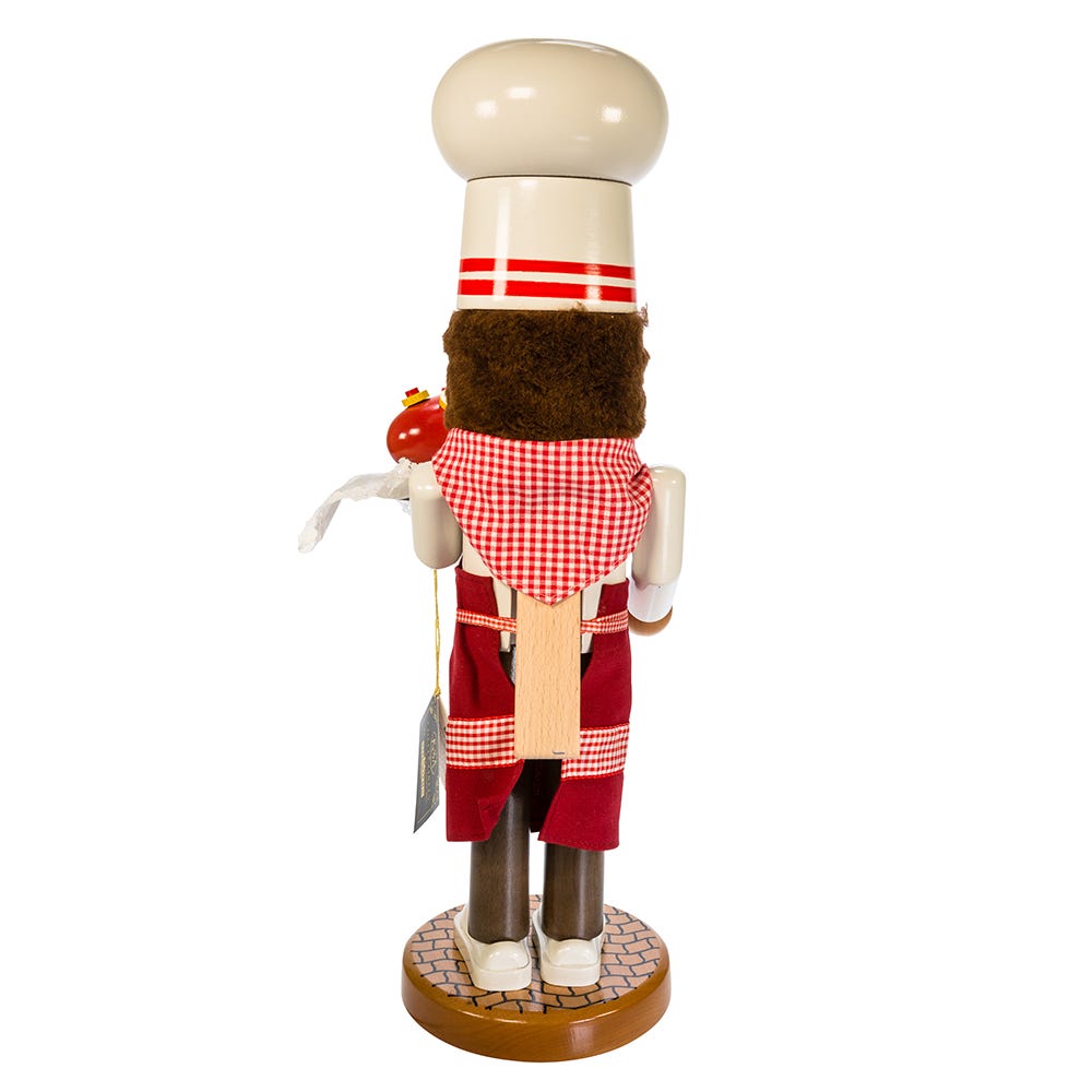 Kurt S. Adler 19“ Steinbach Santa Chef Nutcracker