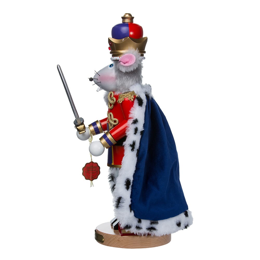 Kurt S. Adler 17.5“ Steinbach Mouse King Nutcracker