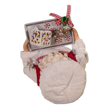 Kurt S. Adler 11“ Fabriché™ Gingerbread Chef Santa