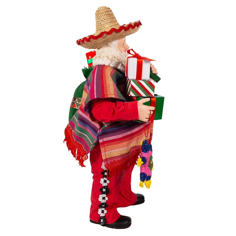 Kurt S. Adler 11“ Fabriché™ Musical Mexican Santa