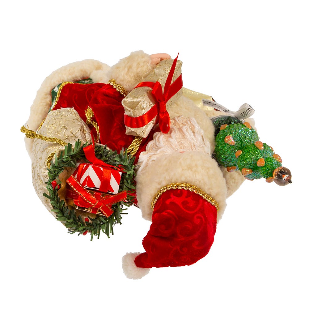 Kurt S. Adler 10.5“ Fabriché™ Musical 12 Days Of Christmas Santa