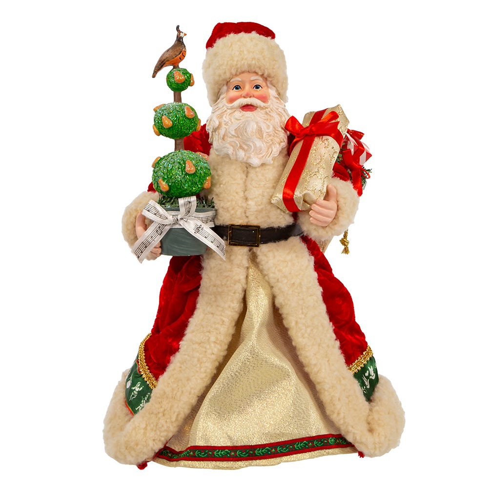 Kurt S. Adler 10.5“ Fabriché™ Musical 12 Days Of Christmas Santa