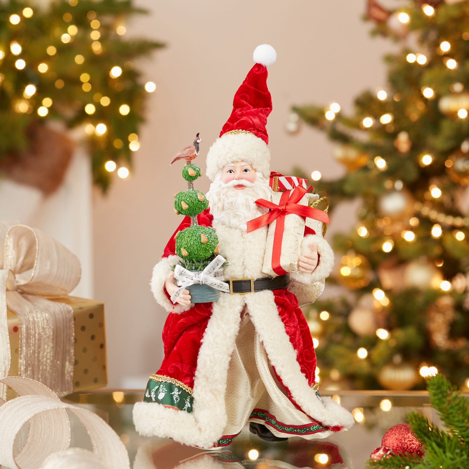 Kurt S. Adler 10.5“ Fabriché™ Musical 12 Days Of Christmas Santa