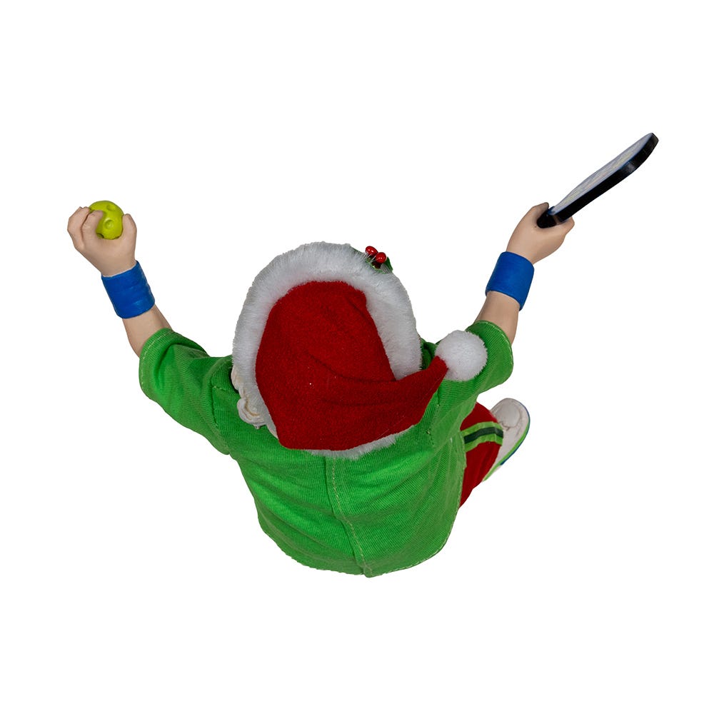 Kurt S. Adler 10“ Fabriché™ Santa Playing Pickleball