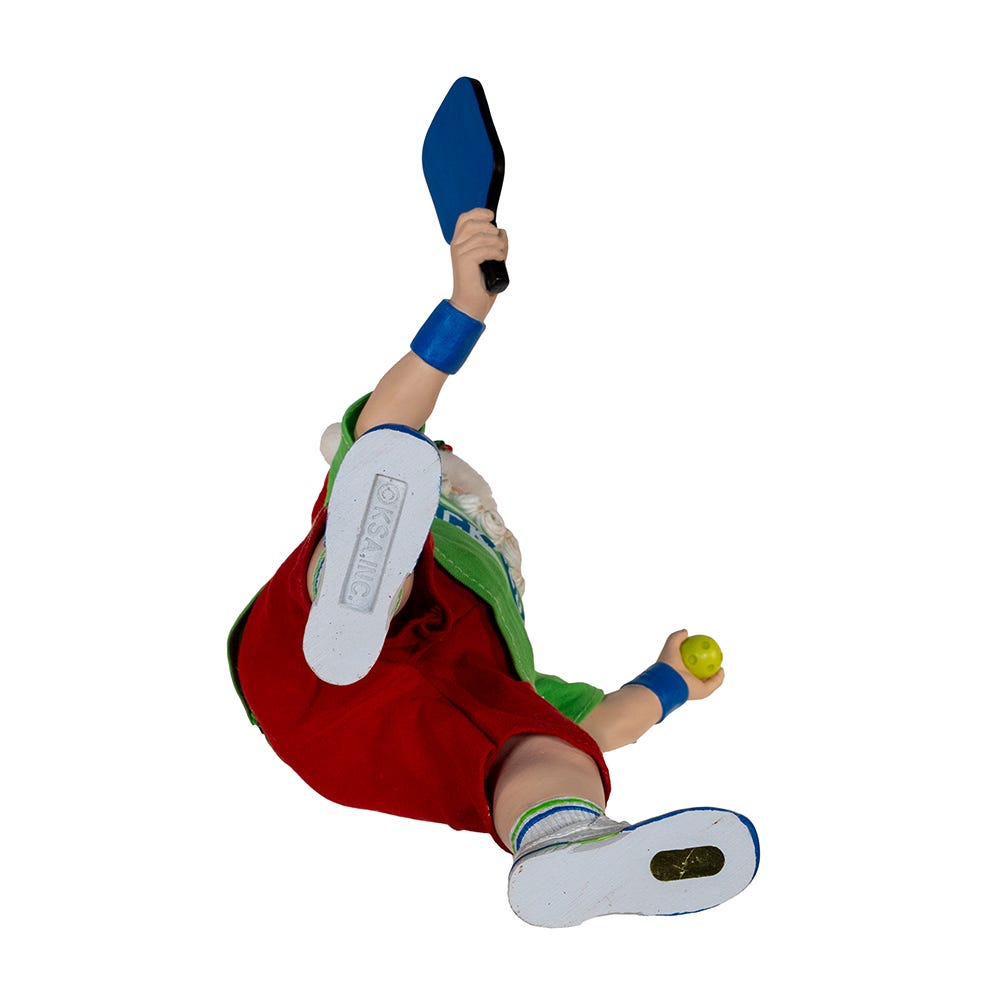 Kurt S. Adler 10“ Fabriché™ Santa Playing Pickleball