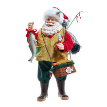 Kurt S. Adler 10.5“ Fabriché™ Fisherman Santa