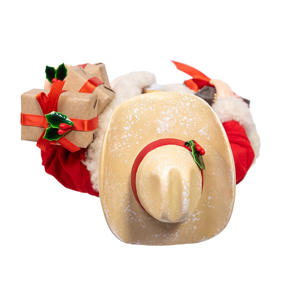 Kurt S. Adler 11“ Fabriché™ Western Santa With Guitar