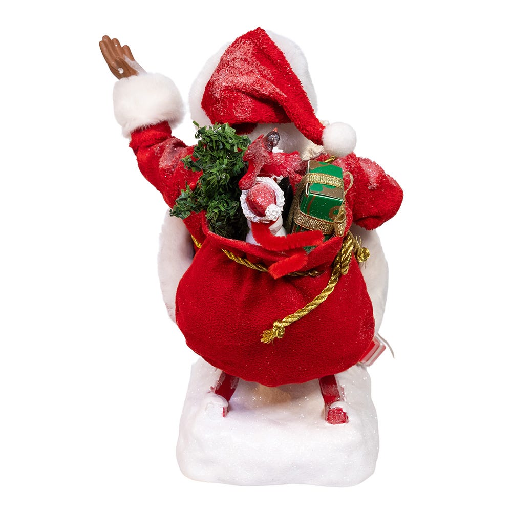 Kurt S. Adler 8.5“ Fabriché™ Santa On Sled