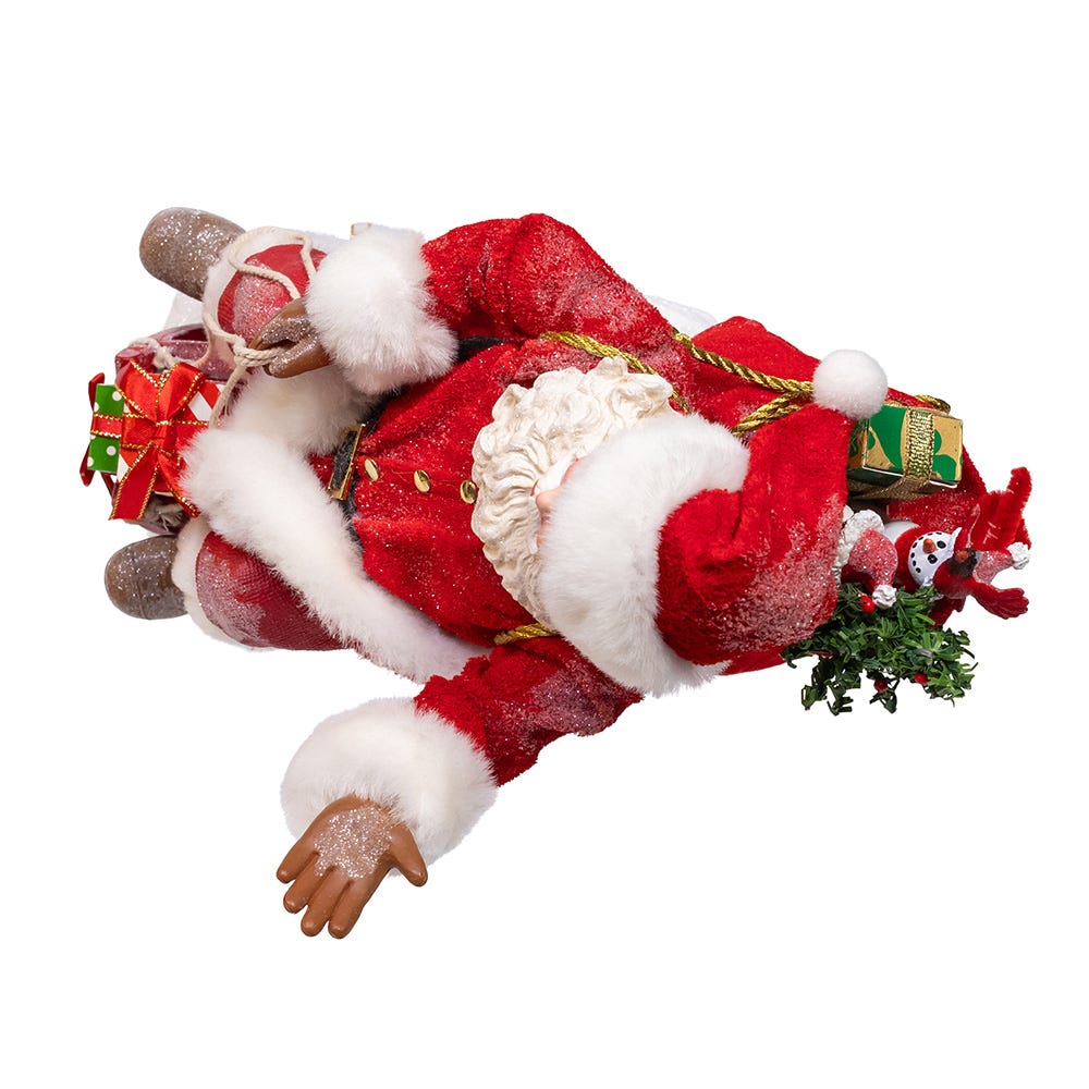 Kurt S. Adler 8.5“ Fabriché™ Santa On Sled