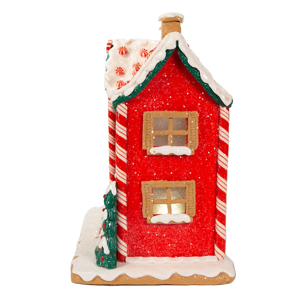 Kurt S. Adler 9.5“ Battery-Operated Lighted Musical Gingerbread House