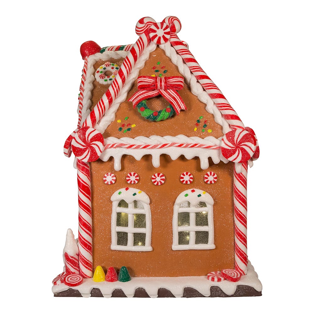 Kurt S. Adler 13“ Battery Operated LED Gingerbread House