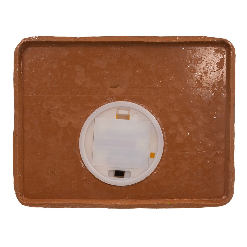 Kurt S. Adler 9“ Battery Operated Light Up Two Floor Gingerbread House